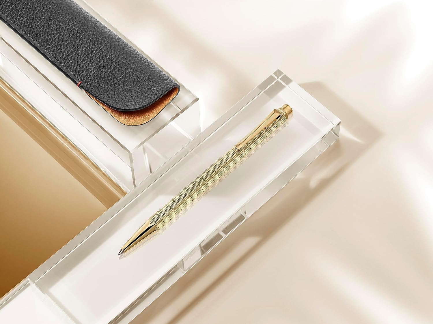 Ecridor Lights Ballpoint Pen & Leather Pouch Set - Limited Edition