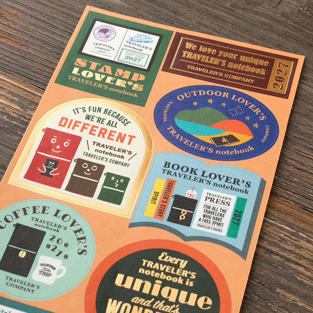 Customized Sticker Set for Diary 2027 (Pre-Order)