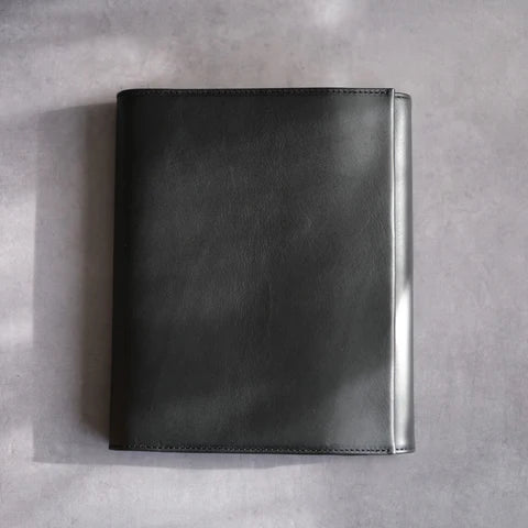 A5 Ring Binder with Pen Holder (Tochigi Leather)