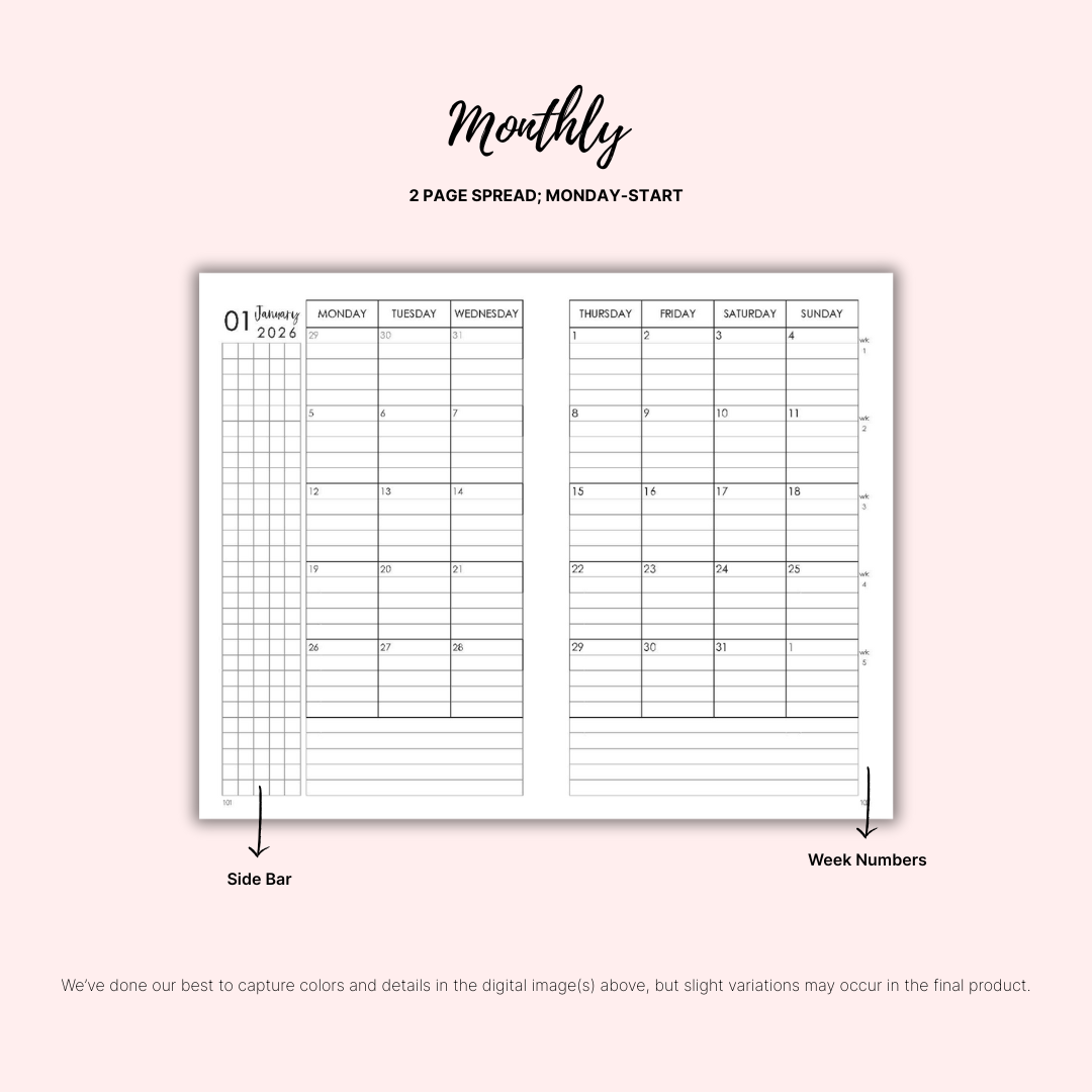 2026 Plans - Daily (PRE-ORDER)