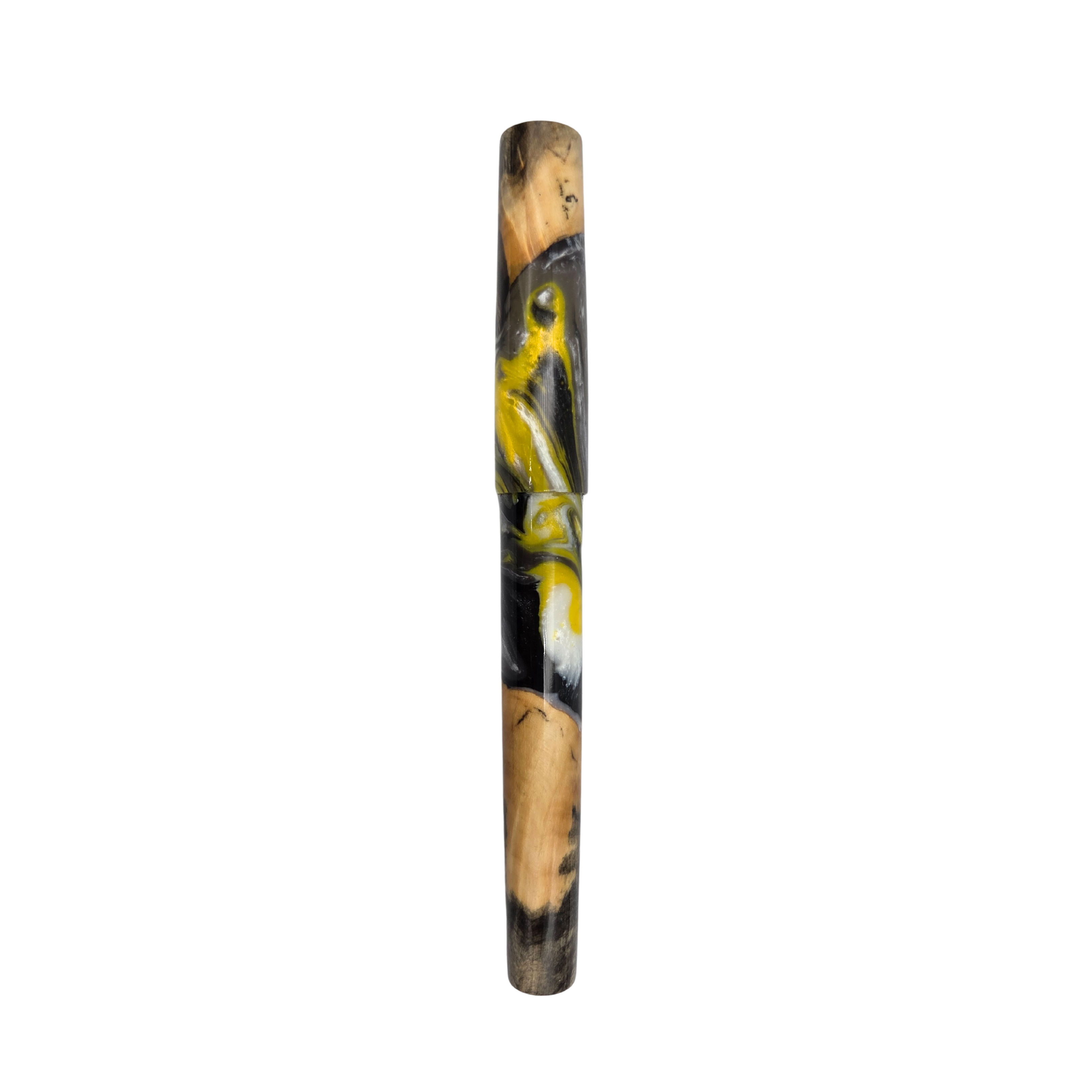 Yellow Buckeye Burl Wood