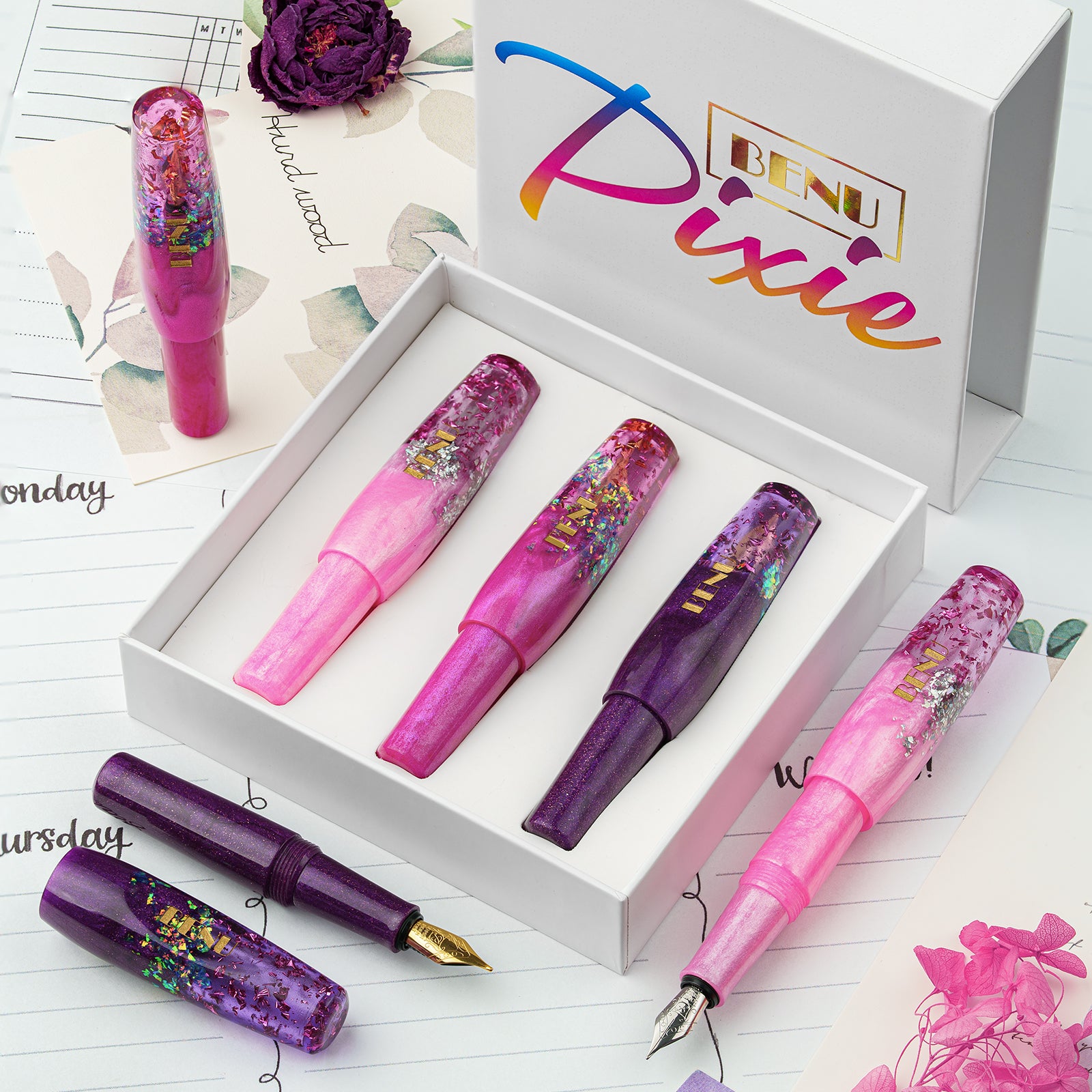Pixie - Magenta Madness (Set of 3)