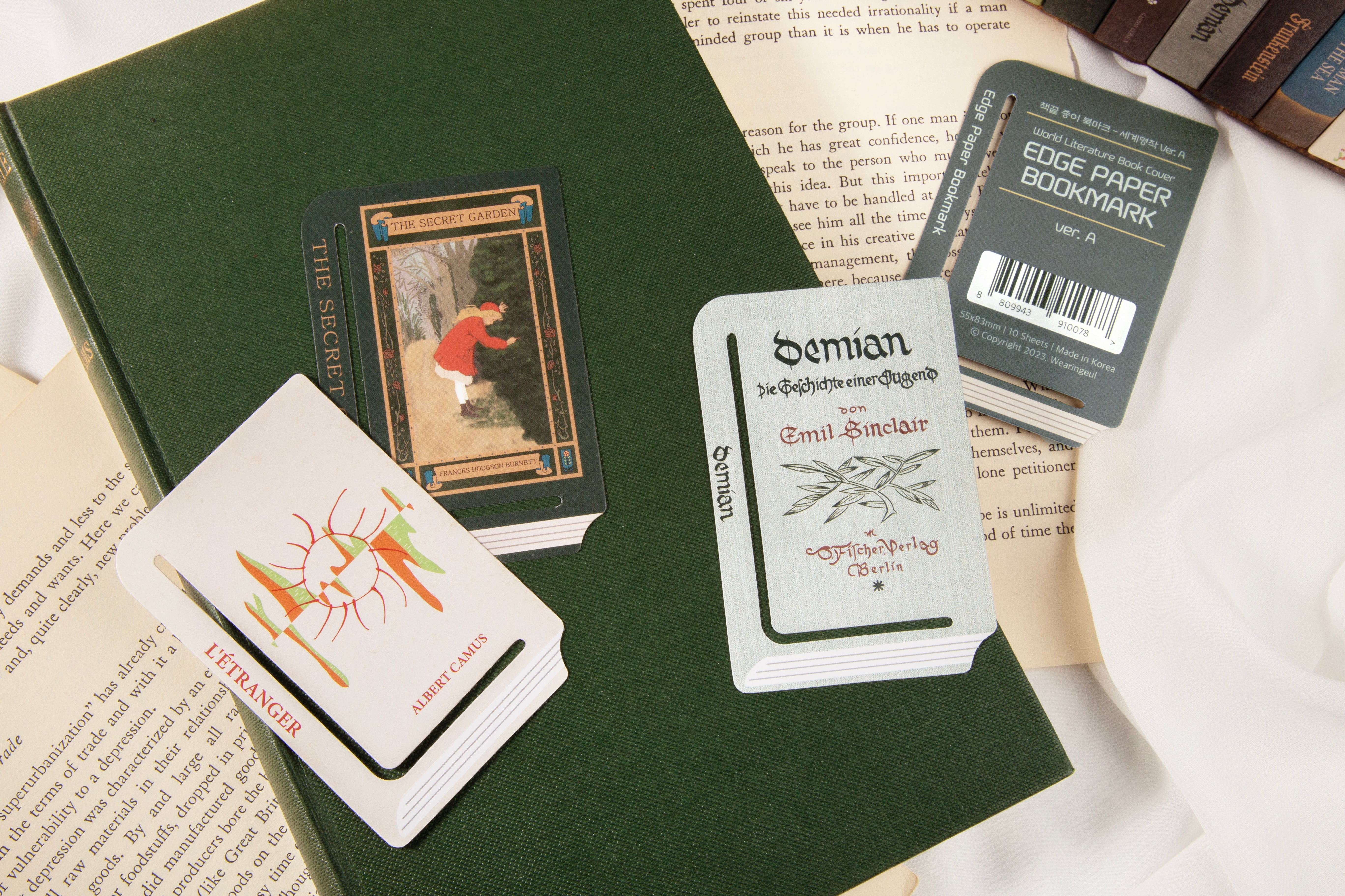 Edge Paper Bookmark - World Literature Ver.A
