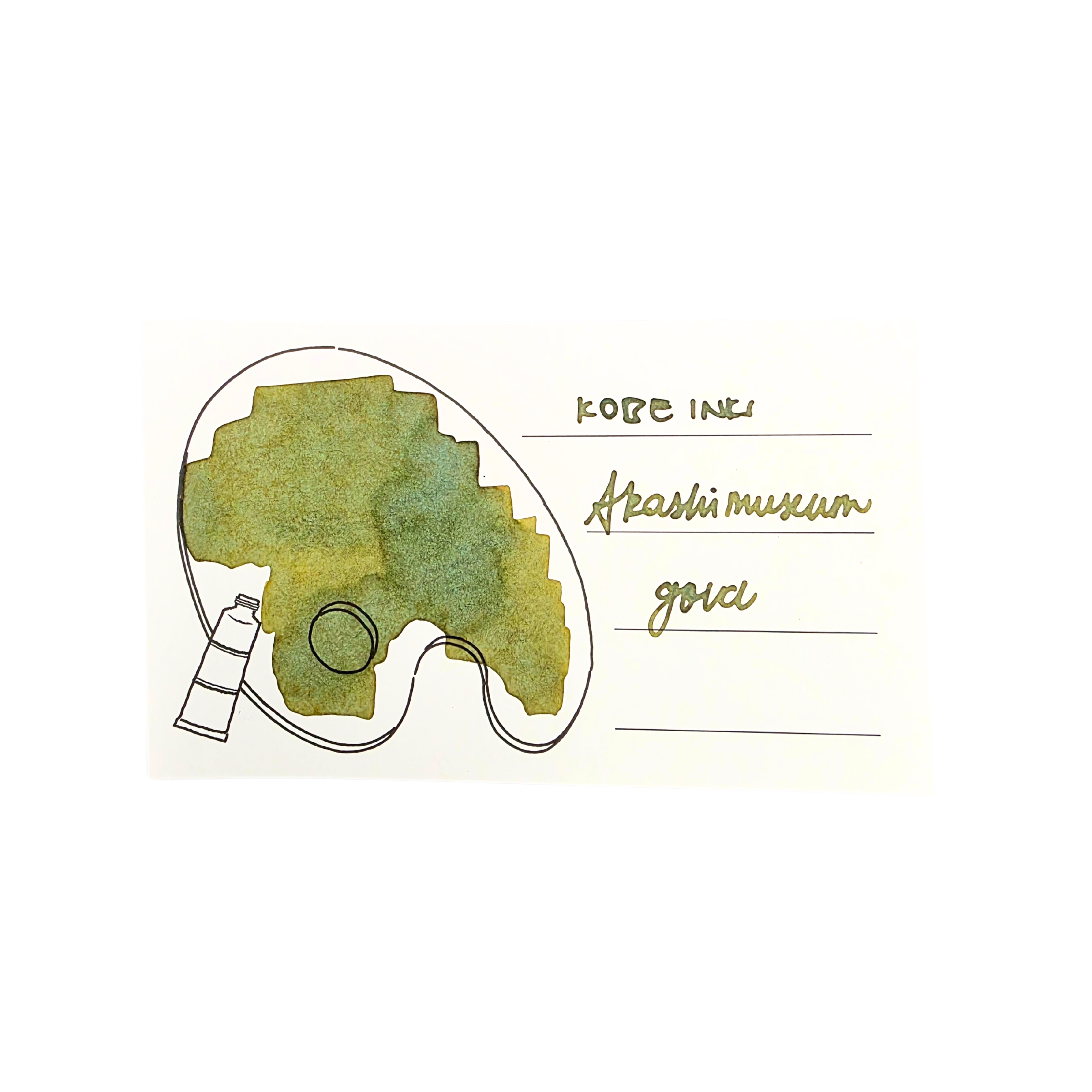 Kobe INK Special color Akashi Museum Gold