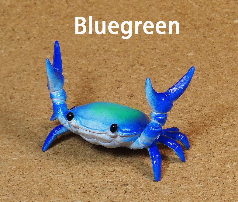 Blue Green Crab Pen Holder