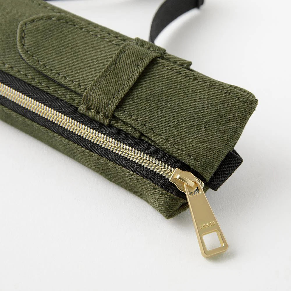 Book Band Pen Case <B6 - A5> Khaki