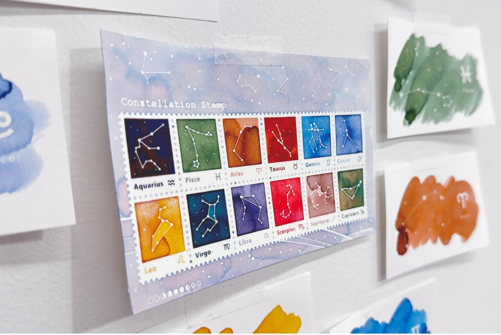 Ink Art Card Colorspace - Constellation