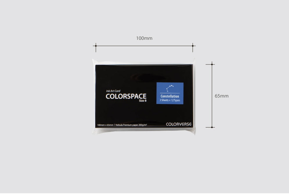 Ink Art Card Colorspace - Constellation
