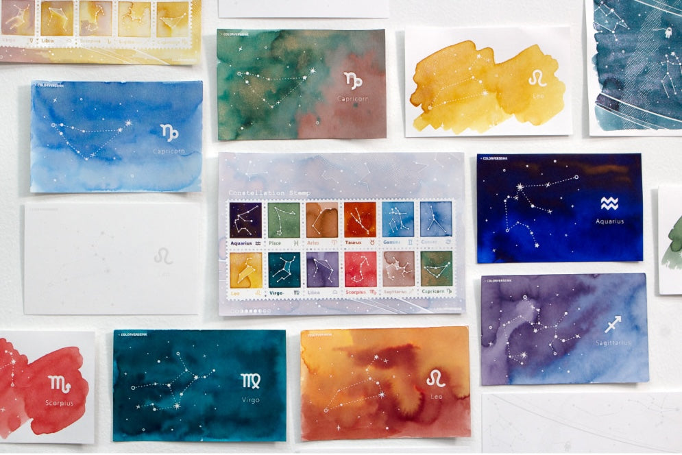 Ink Art Card Colorspace - Constellation