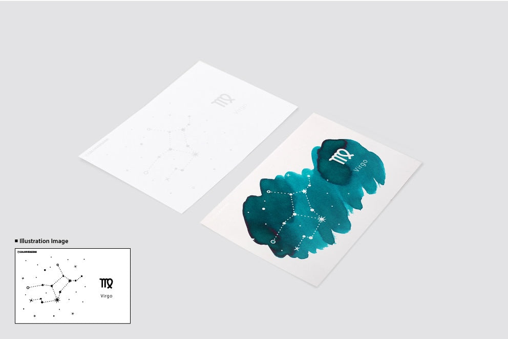 Ink Art Card Colorspace - Constellation