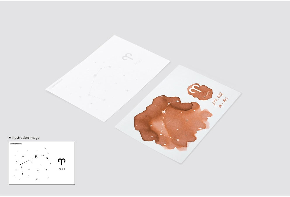 Ink Art Card Colorspace - Constellation