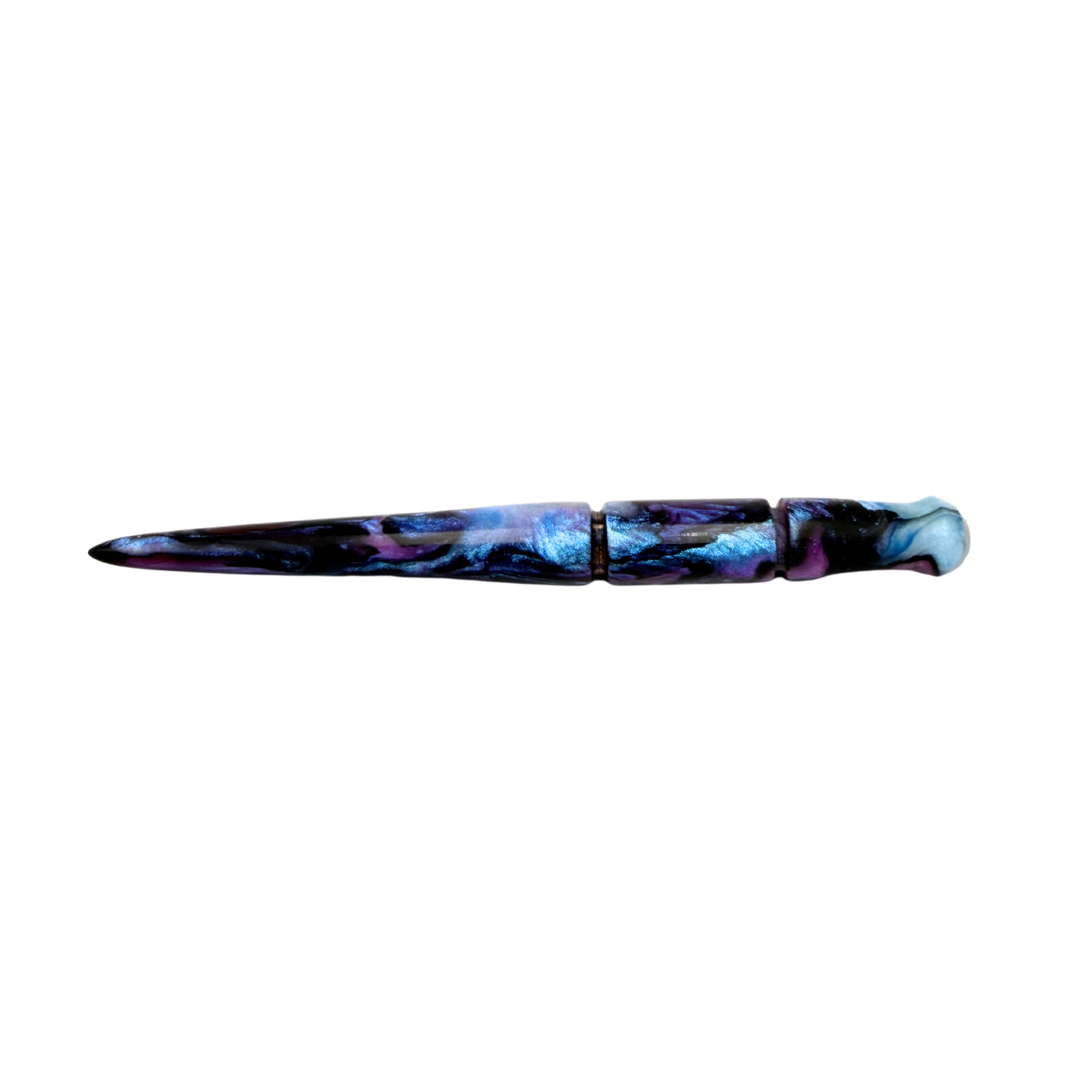 Contoured Nib Holder - Cotton Candy Abalone