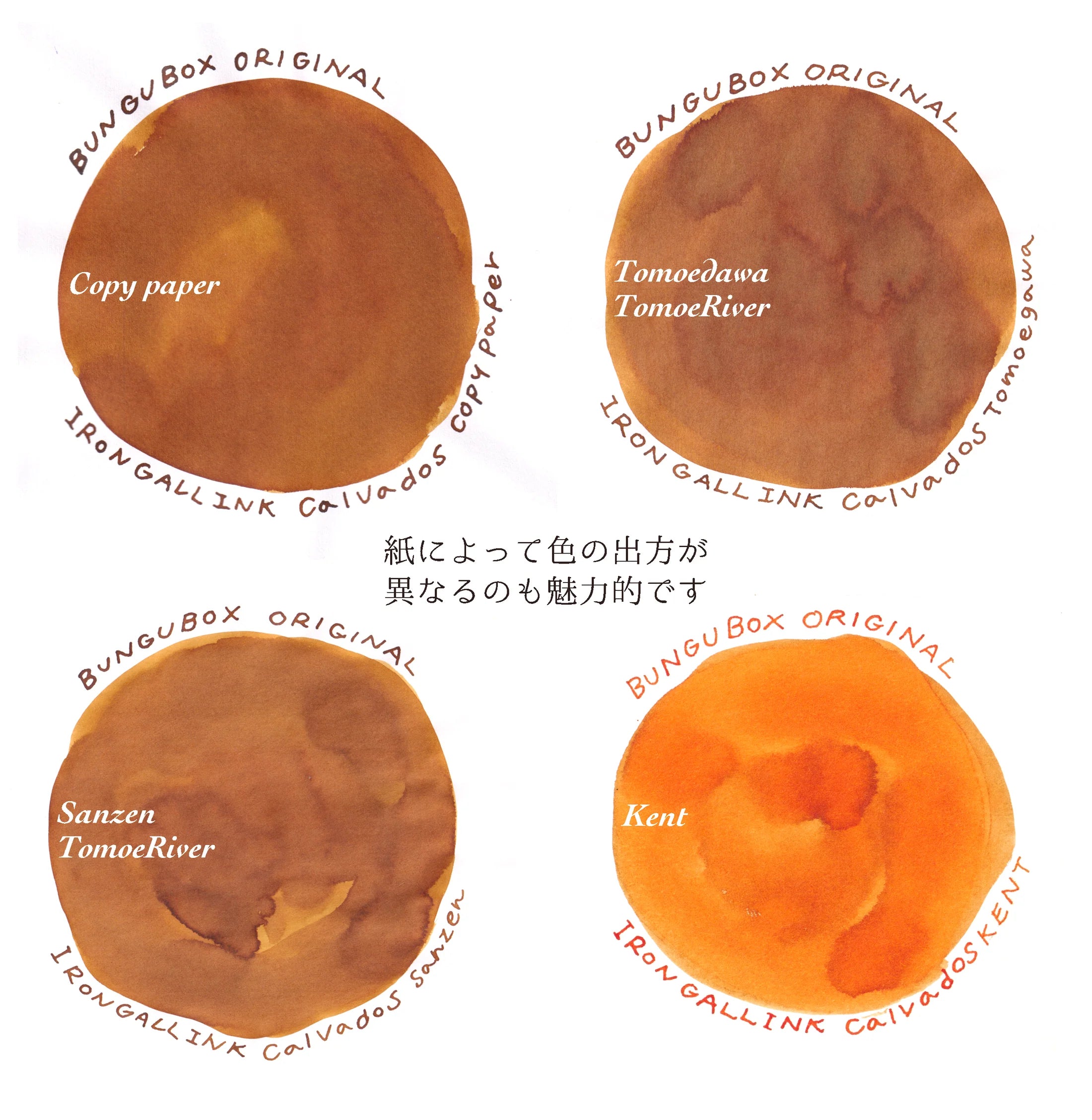 Ink tells more "Calvados" (Iron Gall)