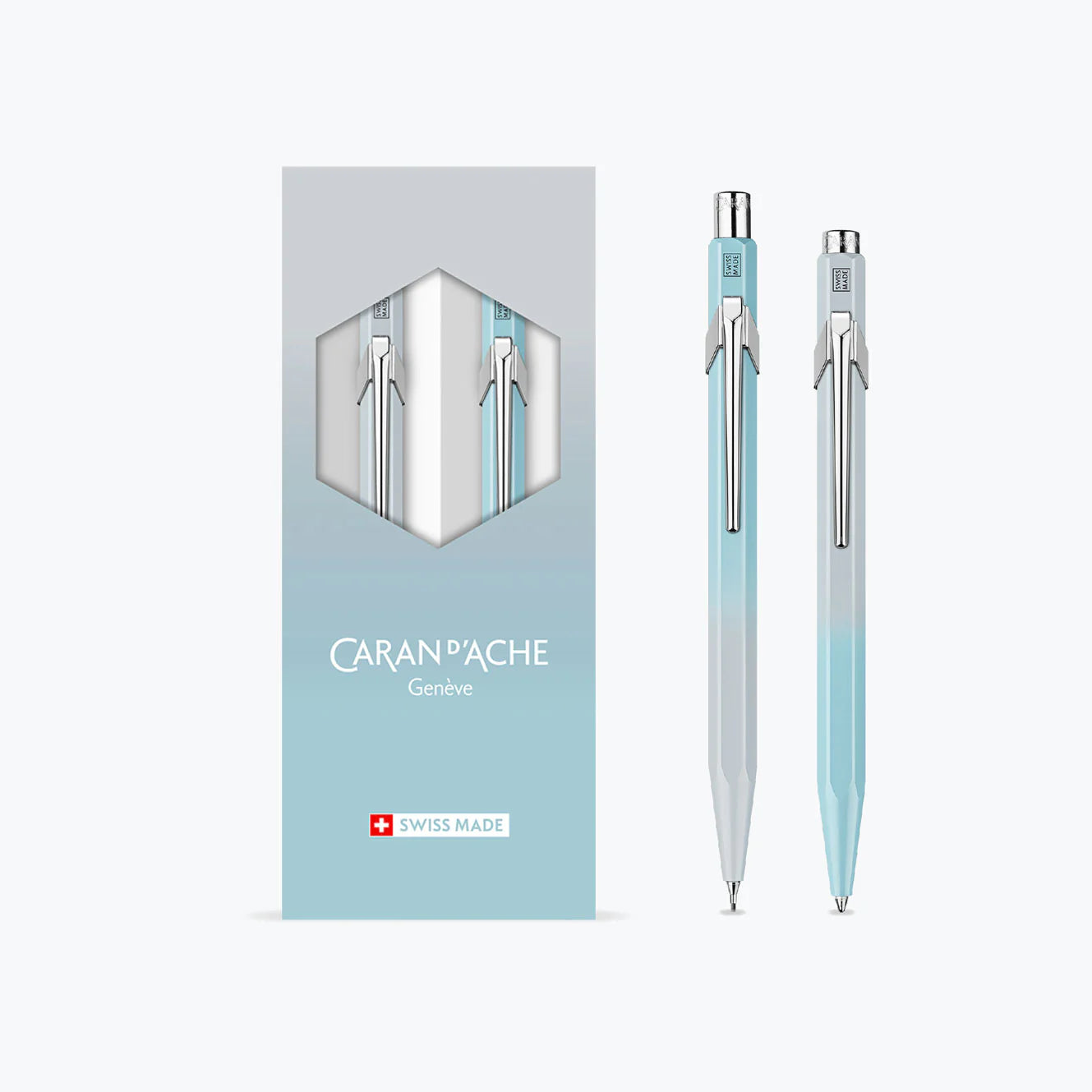Set 849™ Blue Lagoon Ballpoint Pen + Mechanical Pencil – Special Edition