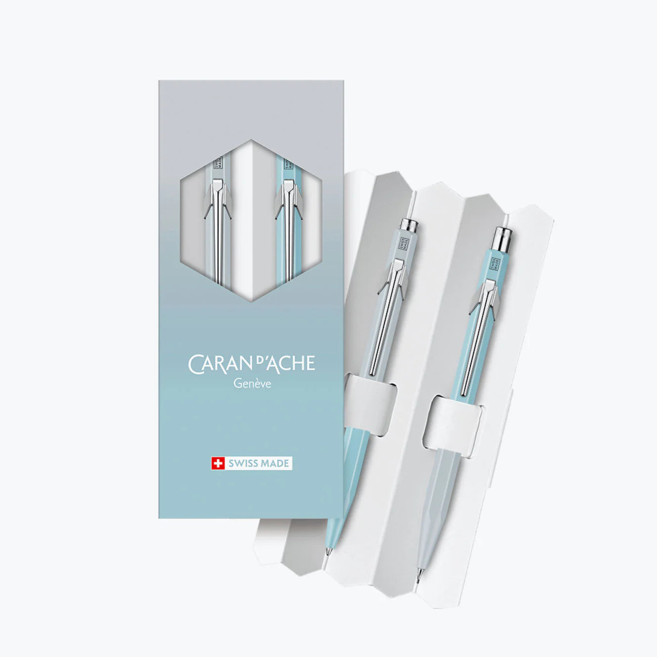 Set 849™ Blue Lagoon Ballpoint Pen + Mechanical Pencil – Special Edition