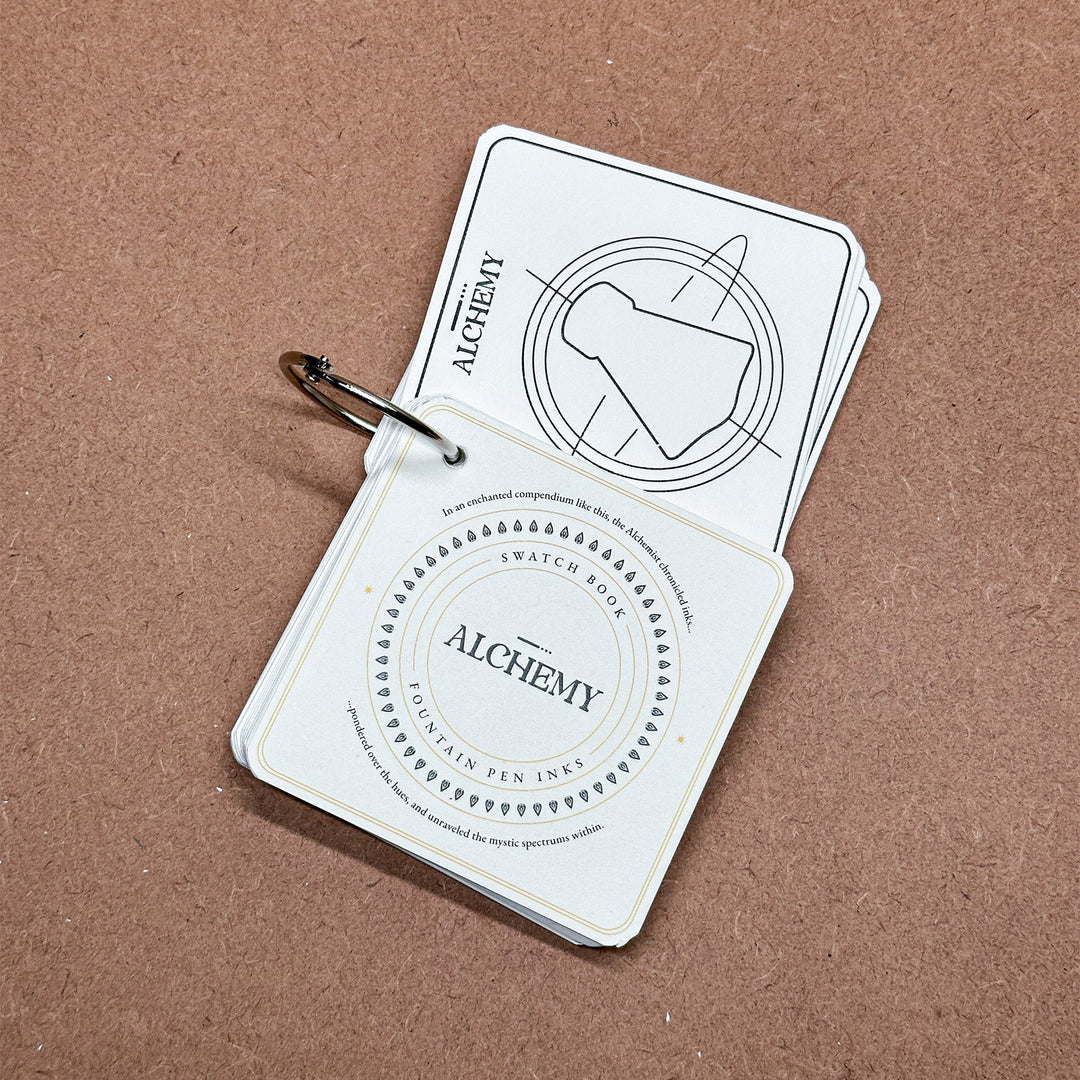 Alchemy Ink Swatch Booklet