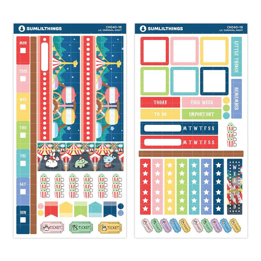 Hobonichi WEEKS Kit - Carnival Night
