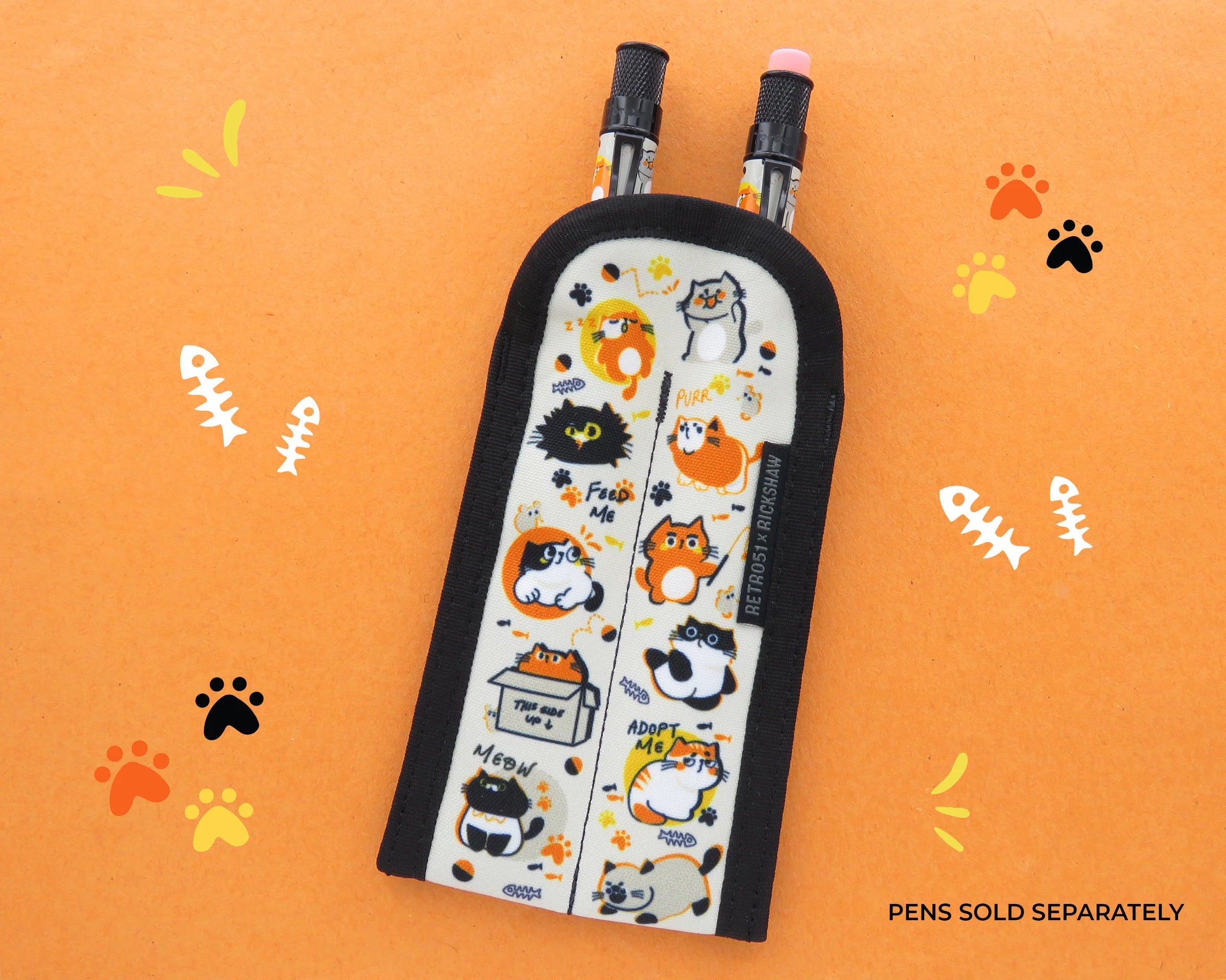 Retro 51 x Rickshaw - Cat Rescue 5 | 2-Pen Sleeve