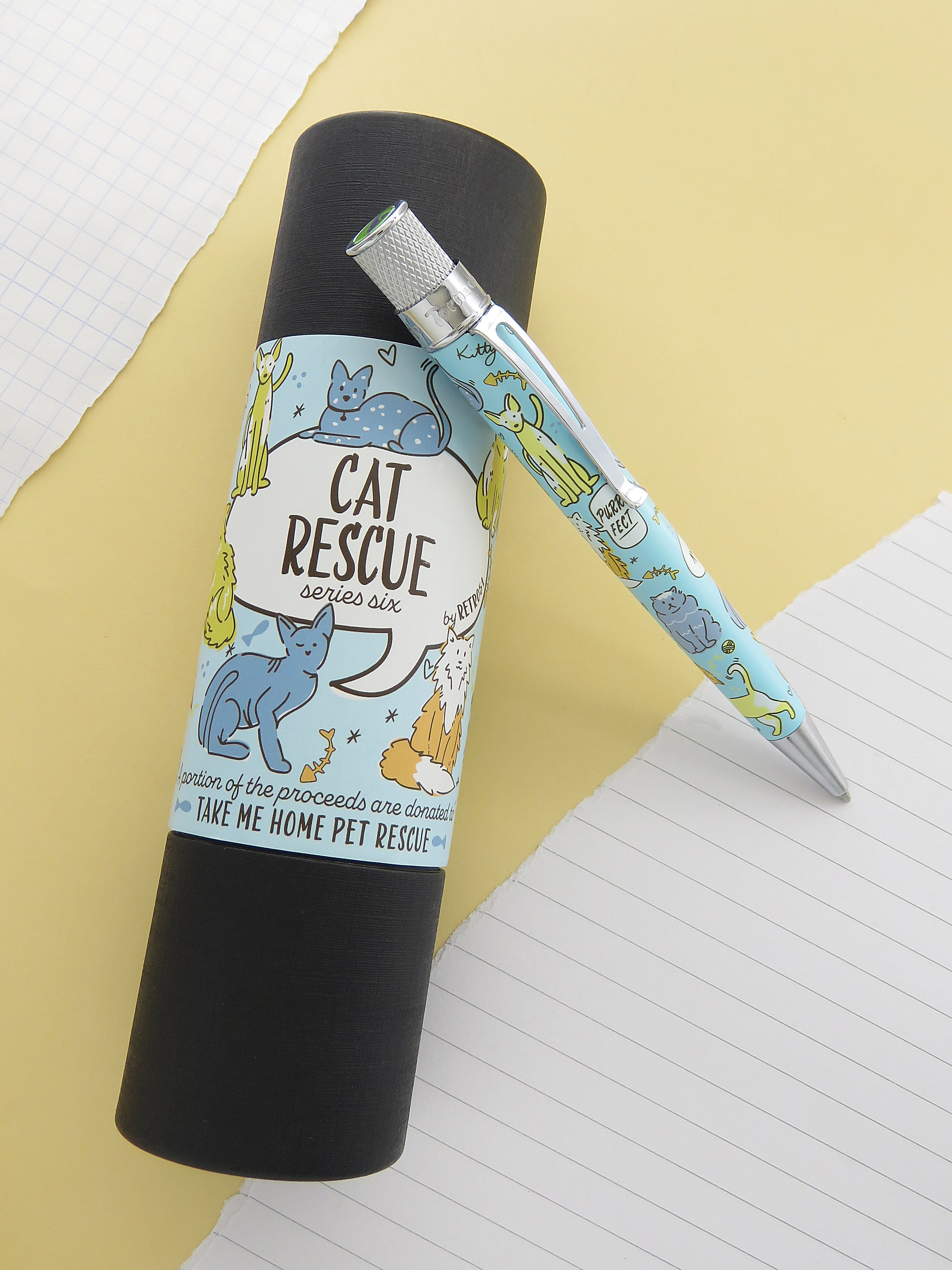 Cat Rescue Series #6 Ballpoint Pen