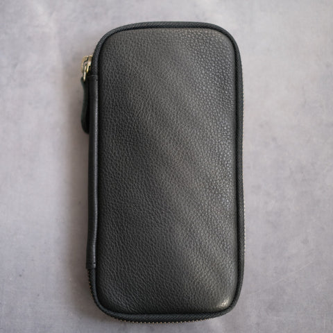 3-Slot Zip Pen Case (Pebble Nume)