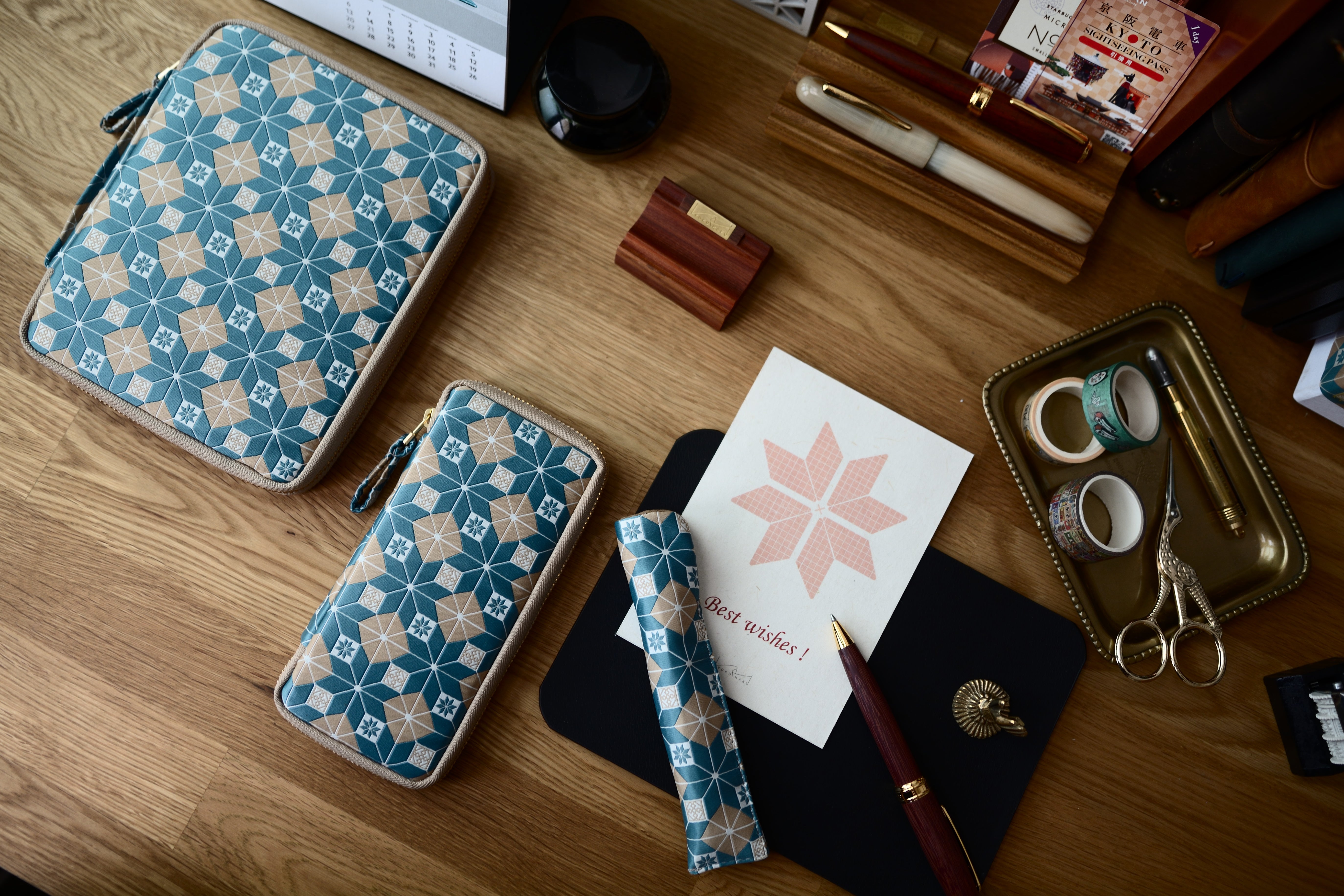 Siraya 10 Pen Case Restitch (Khaki)