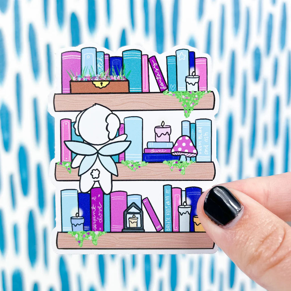 Fairy Library Premium Vinyl Die Cut