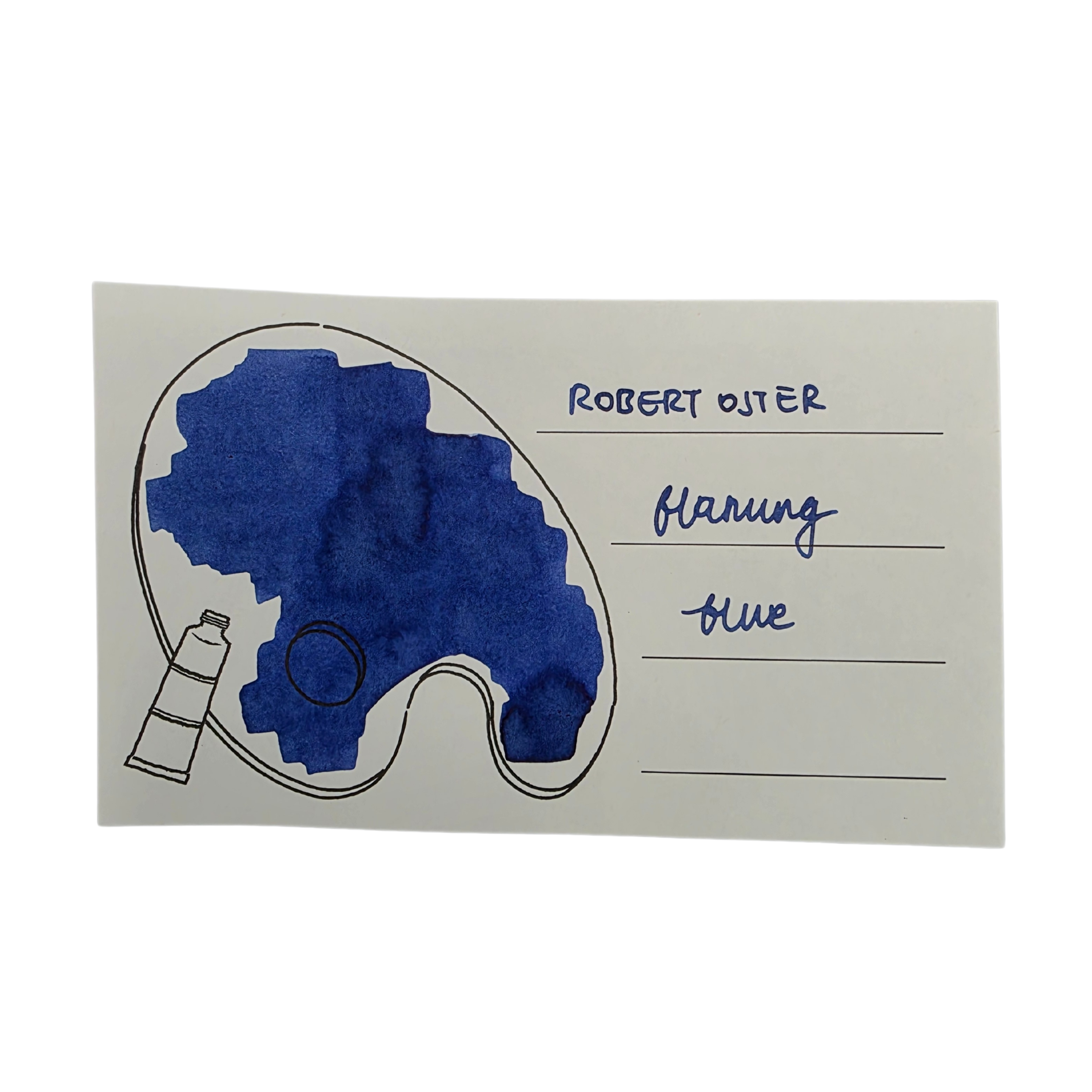 Flaming Blue