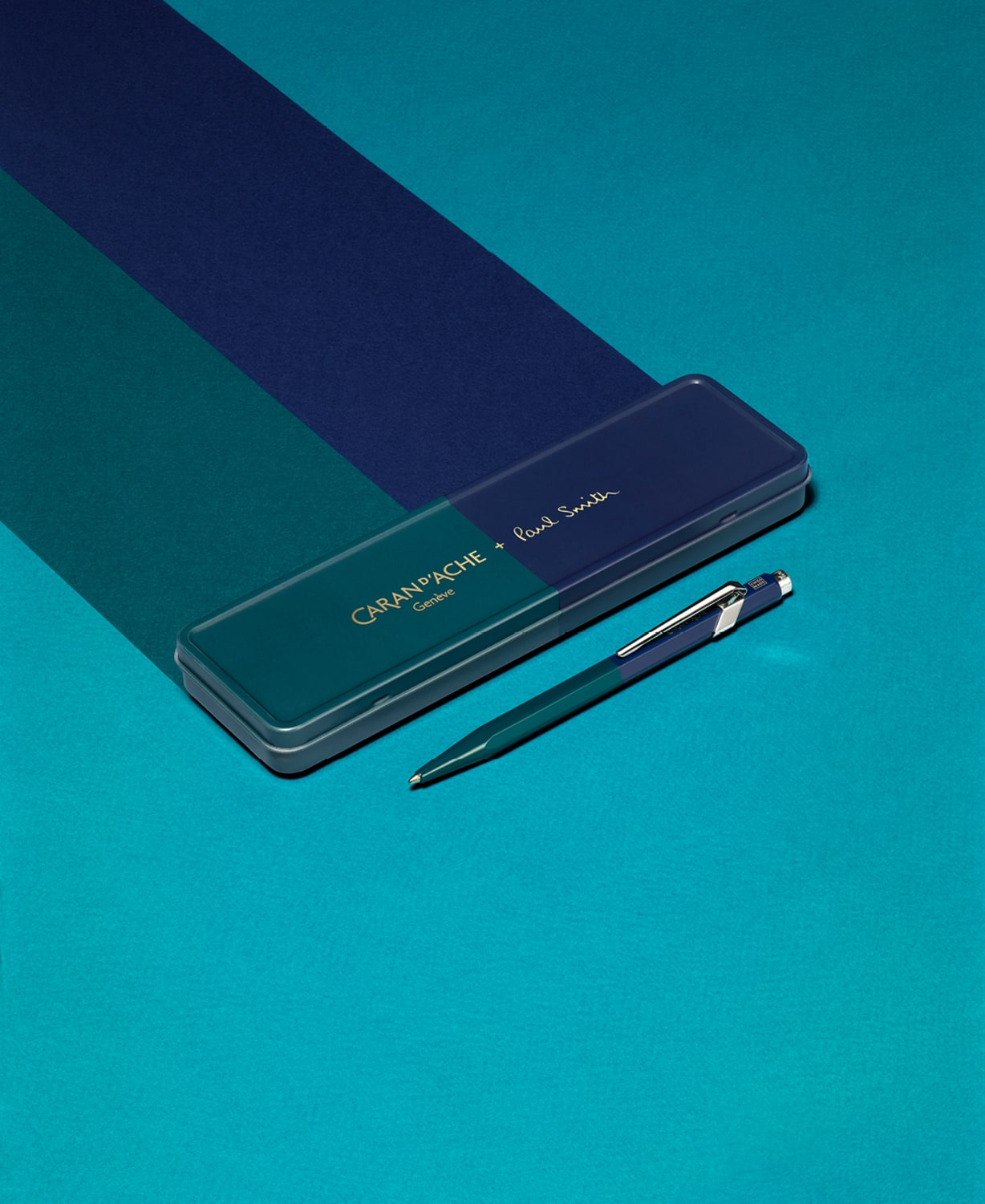 849™ PAUL SMITH Racing Green & Navy Ballpoint Pen Special Edition