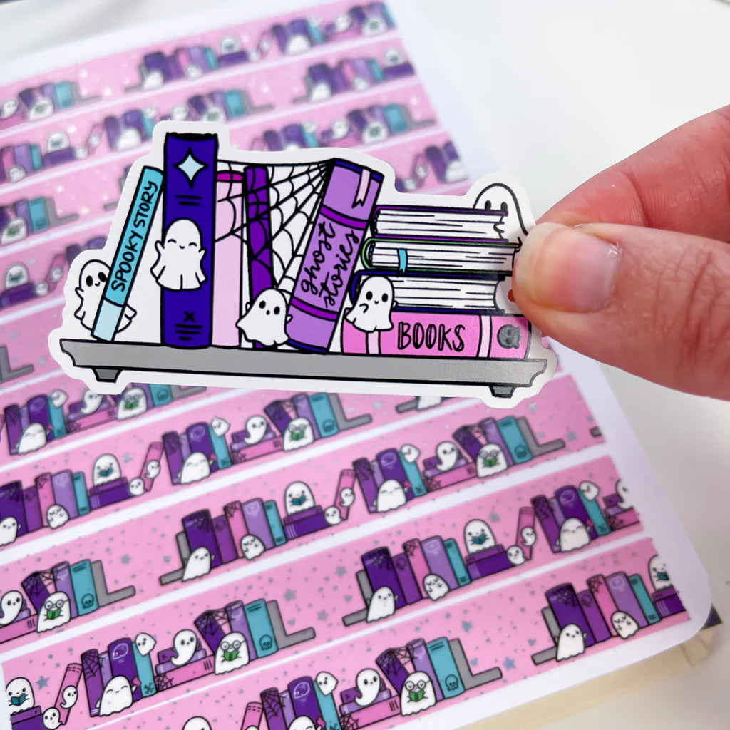 Ghost Stories Shelf Premium Vinyl Sticker