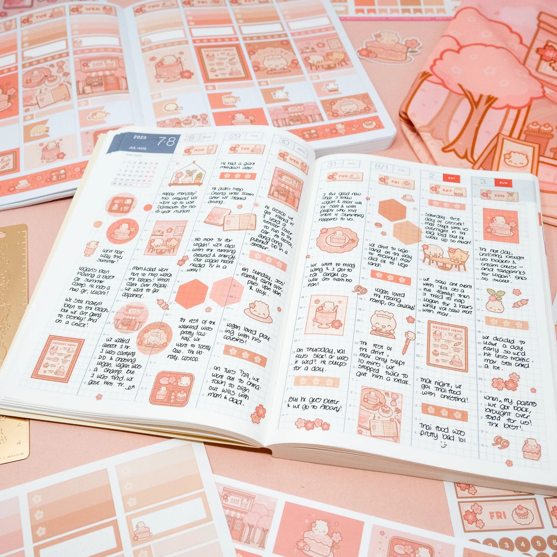 Café Sakura (Journaling Kit)