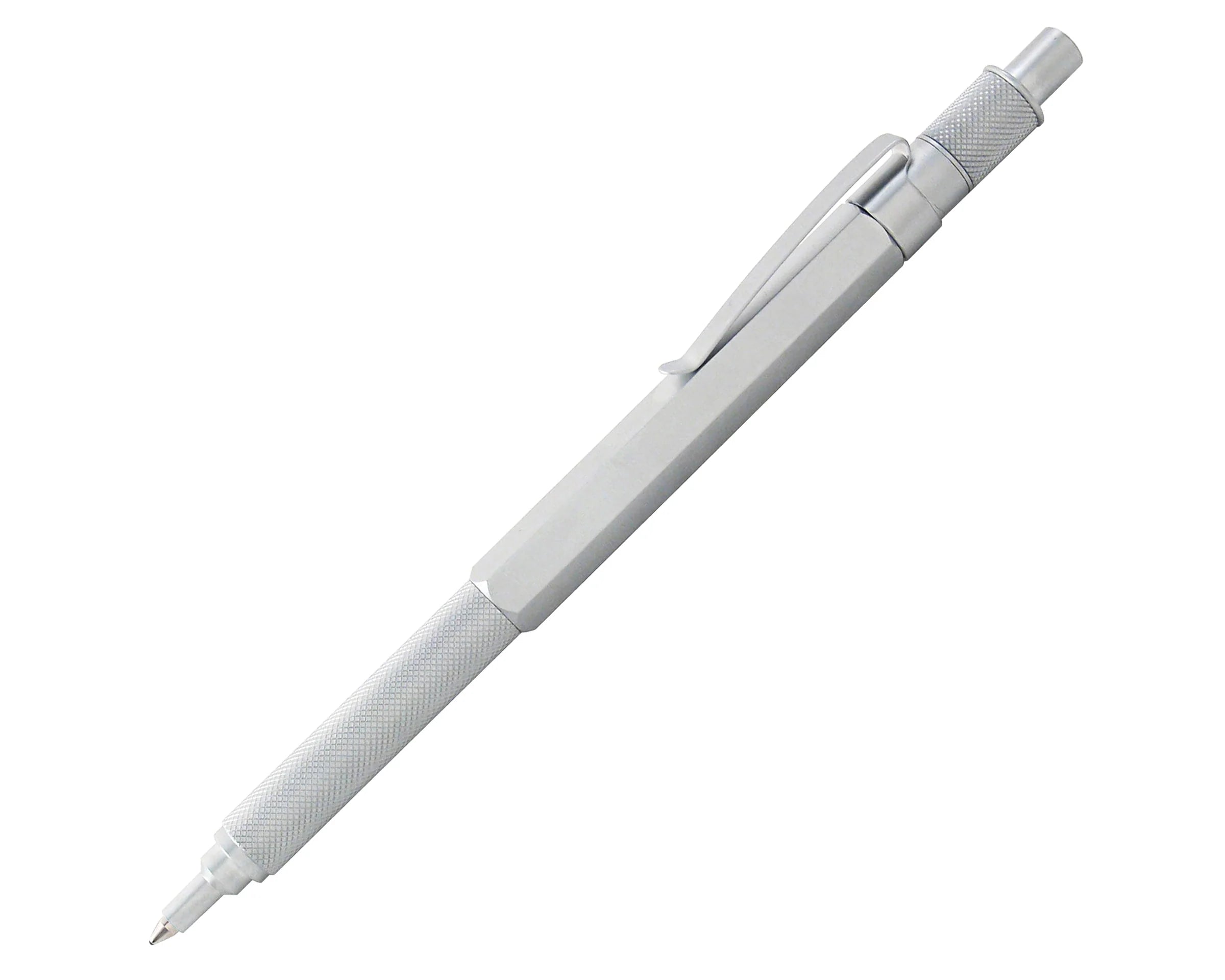 HEX-O-MATIC - Silver Ballpoint
