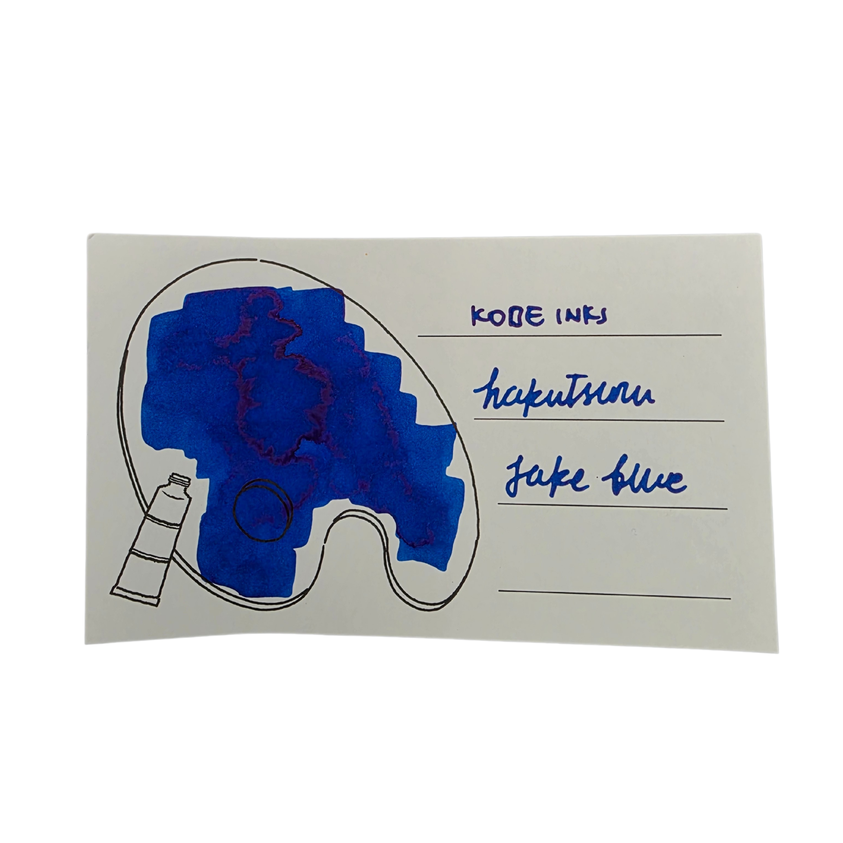 Kobe INK Special Color Hakutsuru Sake Blue