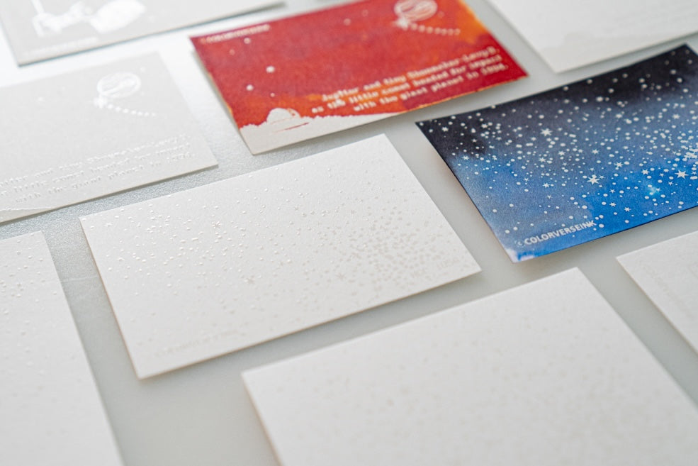Ink Art Card Colorspace- Hubble B