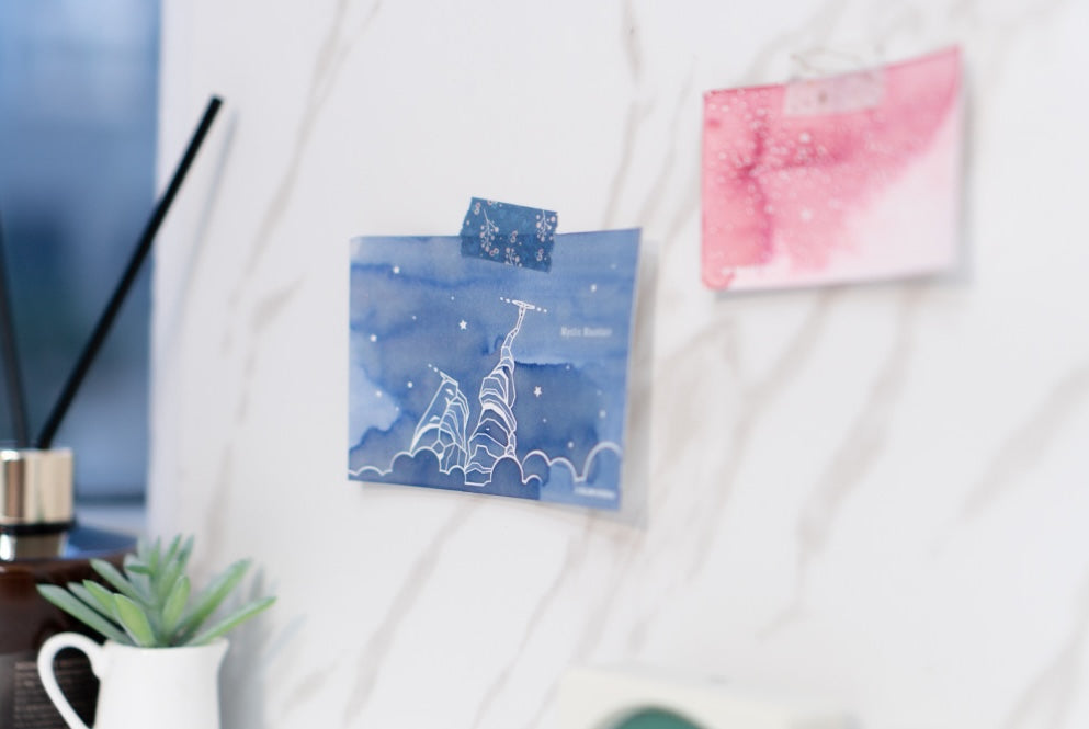 Ink Art Card Colorspace- Hubble B
