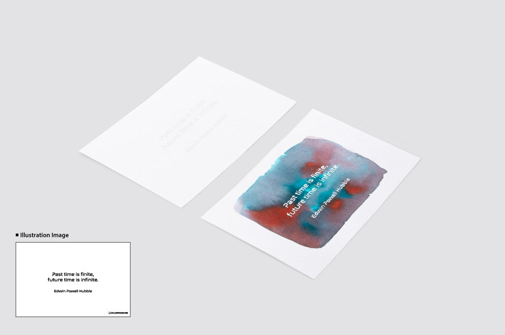 Ink Art Card Colorspace- Hubble B