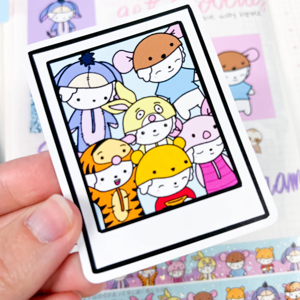 Hunny Bean Friends Premium Vinyl Die Cut