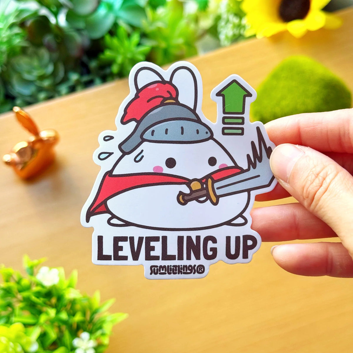 Vinyl Sticker - RPG Leveling Up (Upgraded)