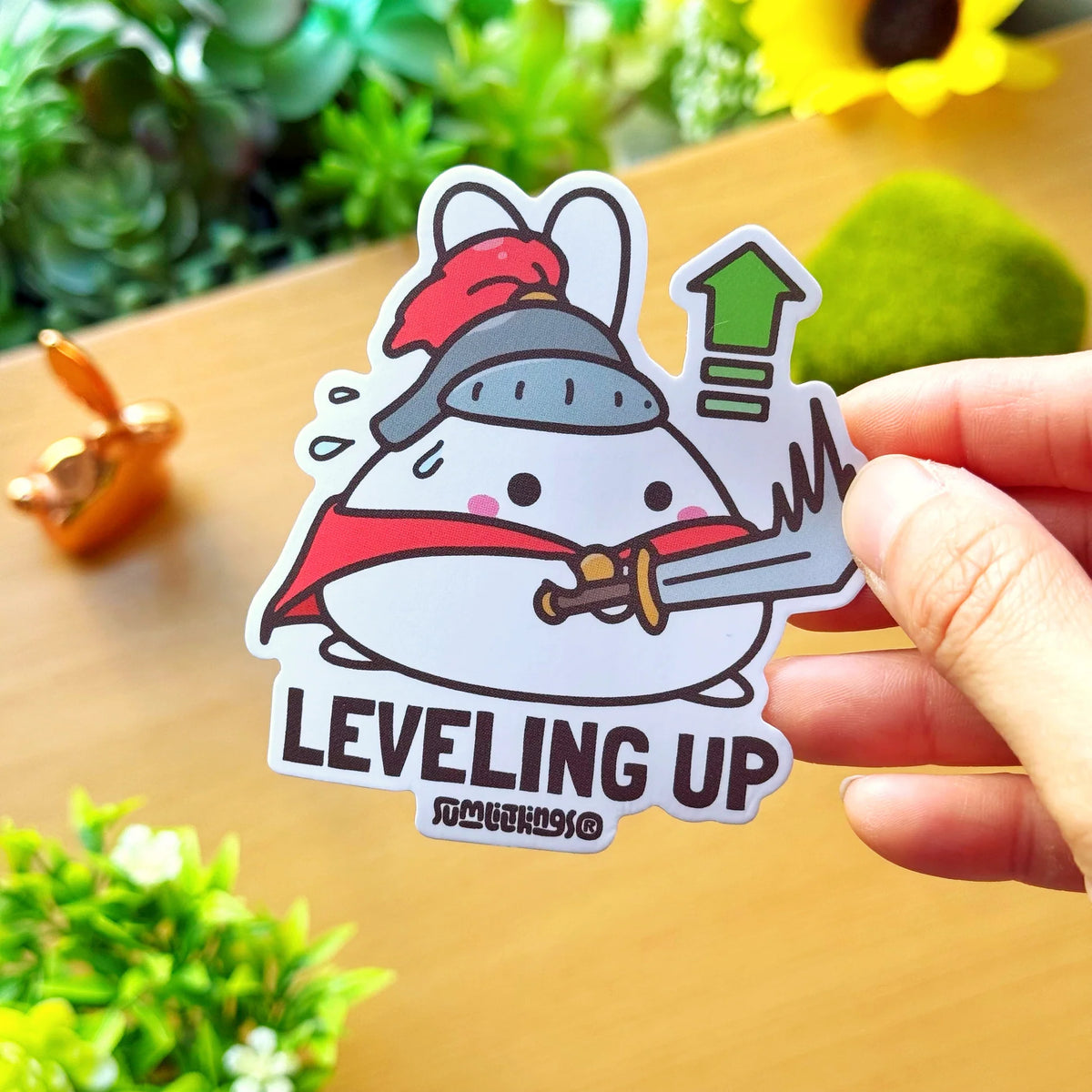 Vinyl Sticker - RPG Leveling Up (Upgraded)
