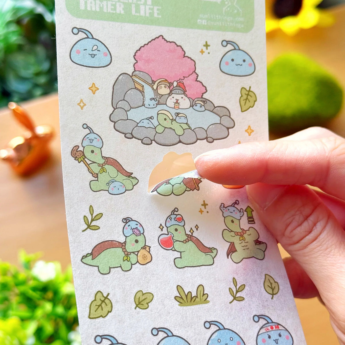 Washi Sticker - Lil' Beast Tamer Life