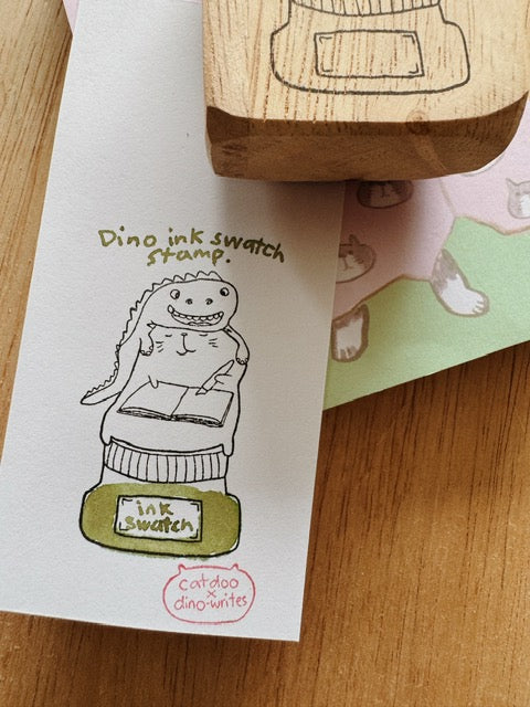 Ink Swatch (Catdoo X Dino-Writes)