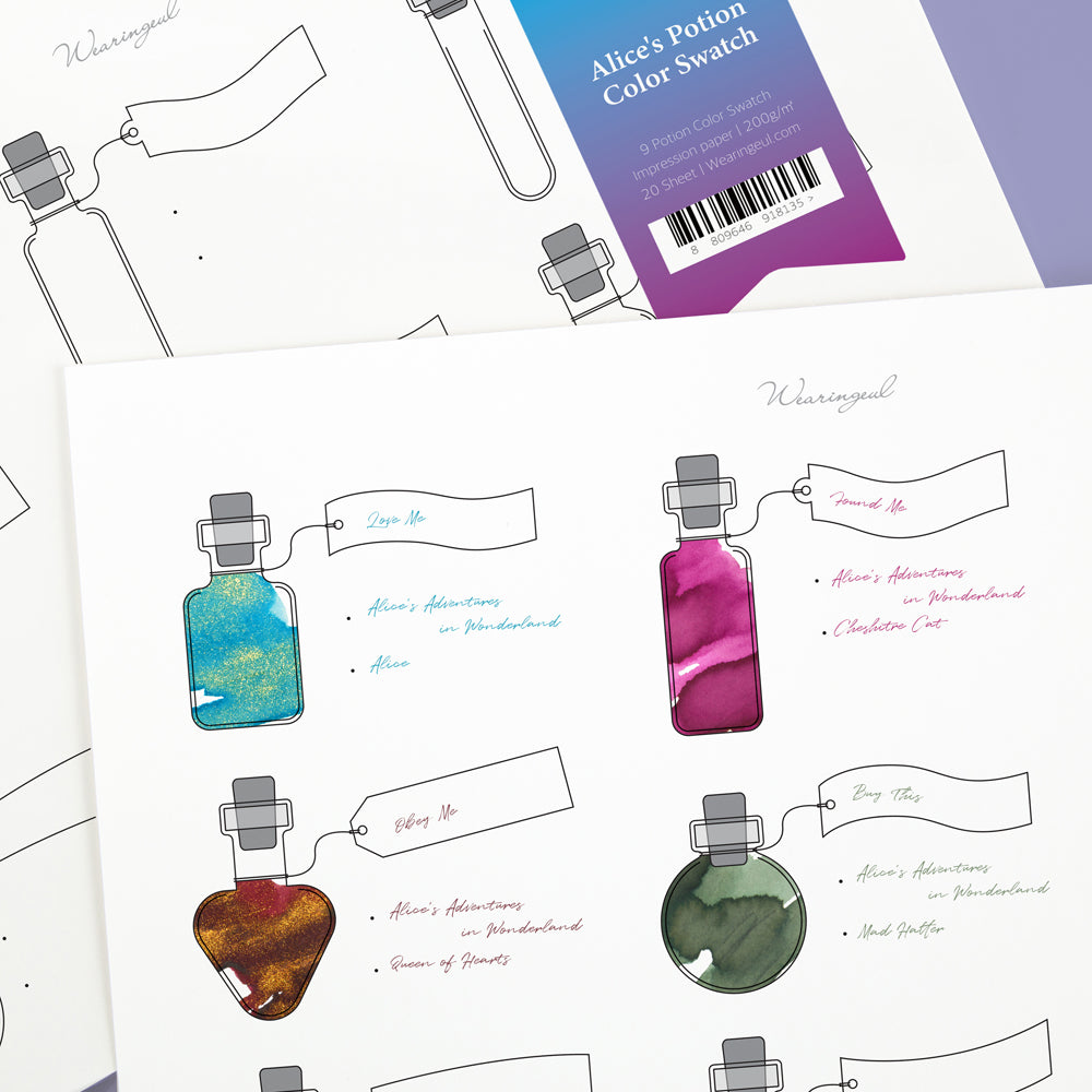 Alice's Potion Ink Color Swatch