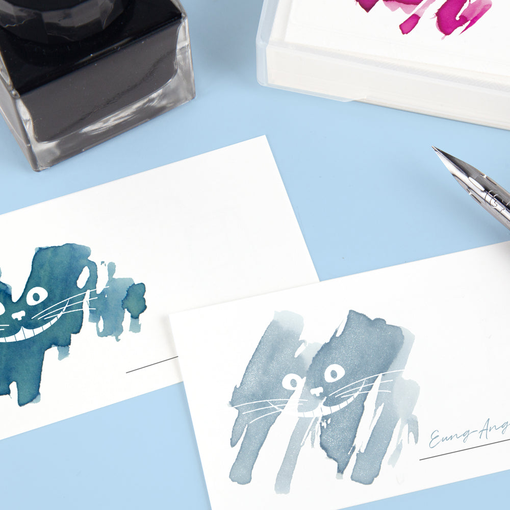 Smile Cat Ink Swatch Card