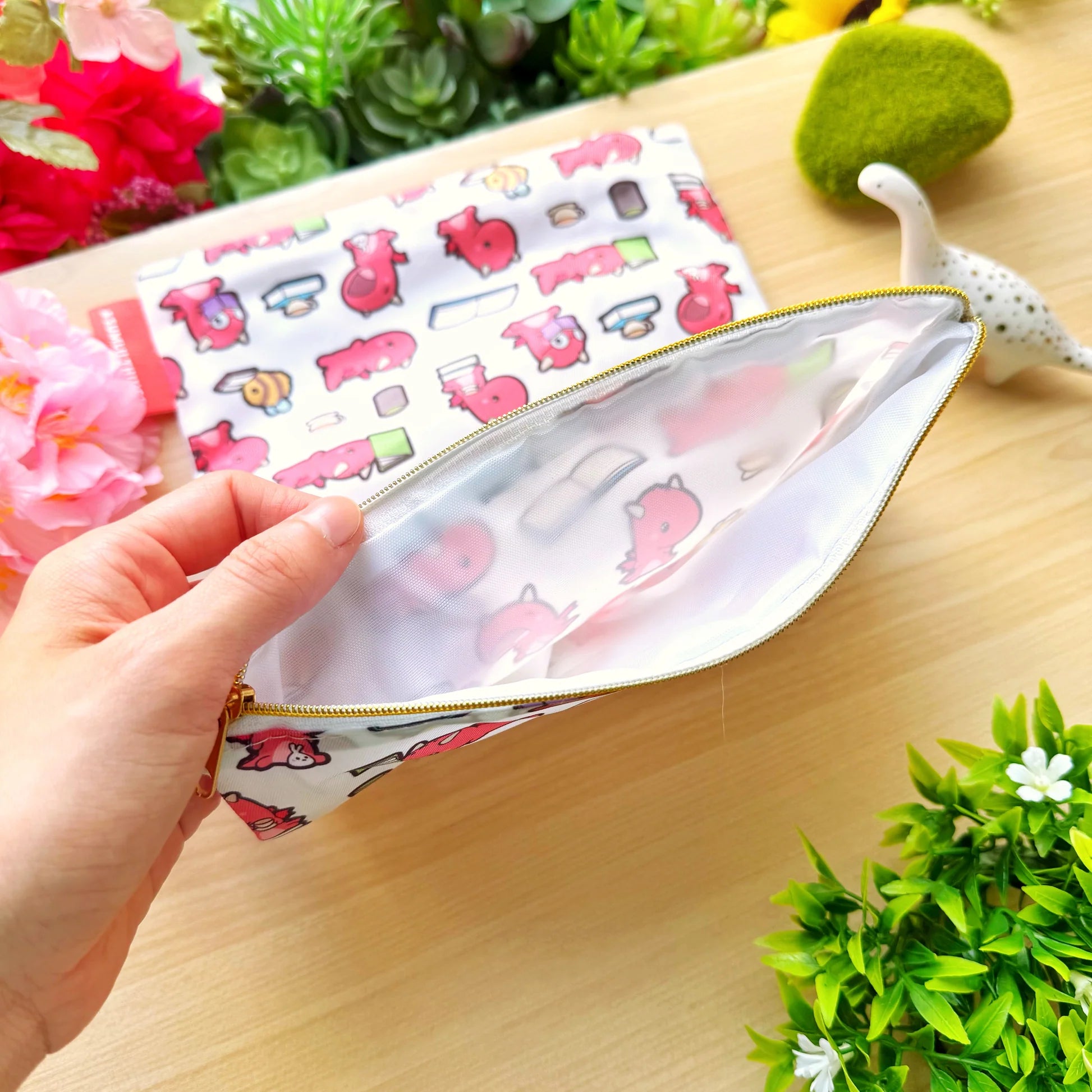 Waterproof Book Pouch - Lil' Dragons