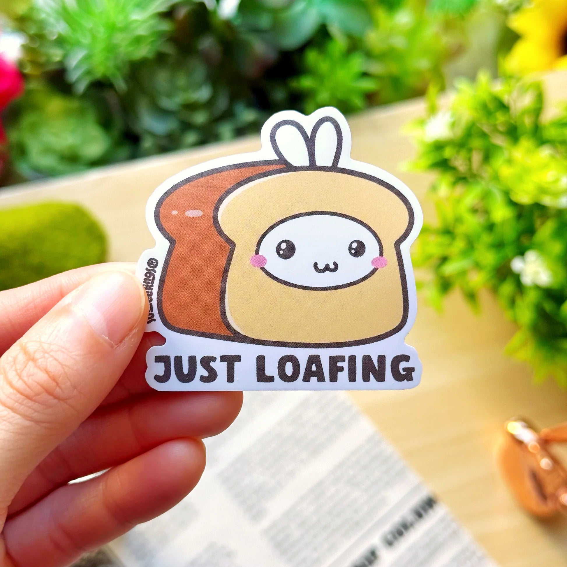 Vinyl Sticker - Just Loafing