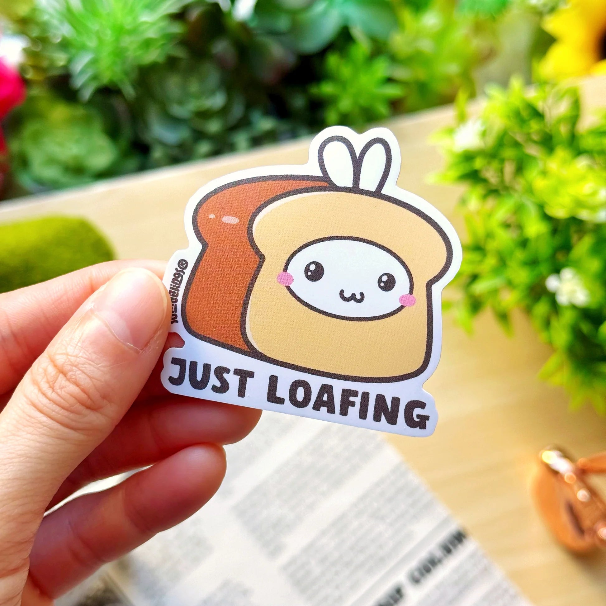 Vinyl Sticker - Just Loafing