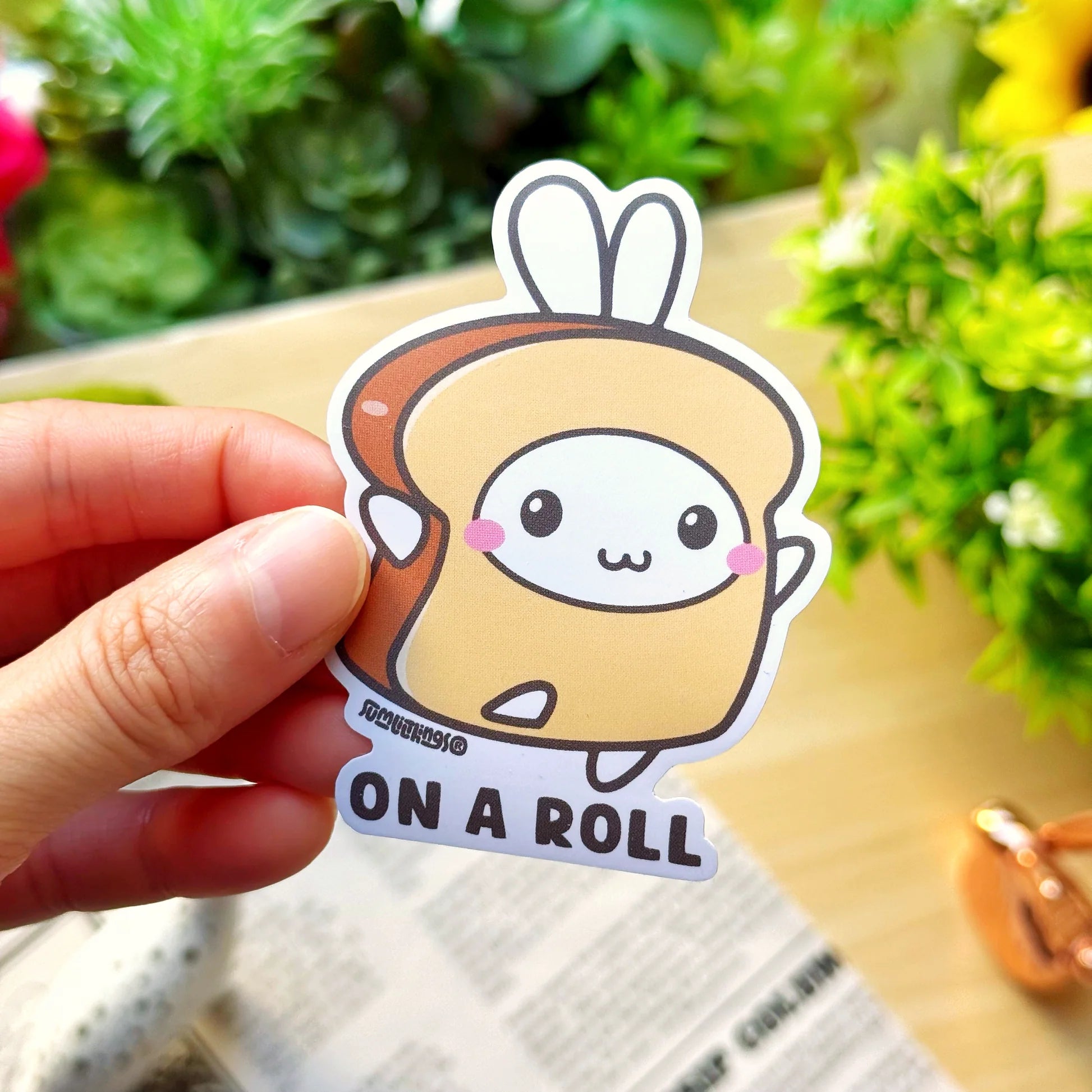 Vinyl Sticker - On A Roll
