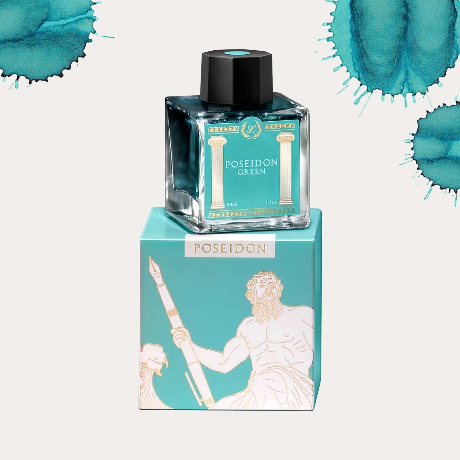 Greek Mythology - Poseidon Green