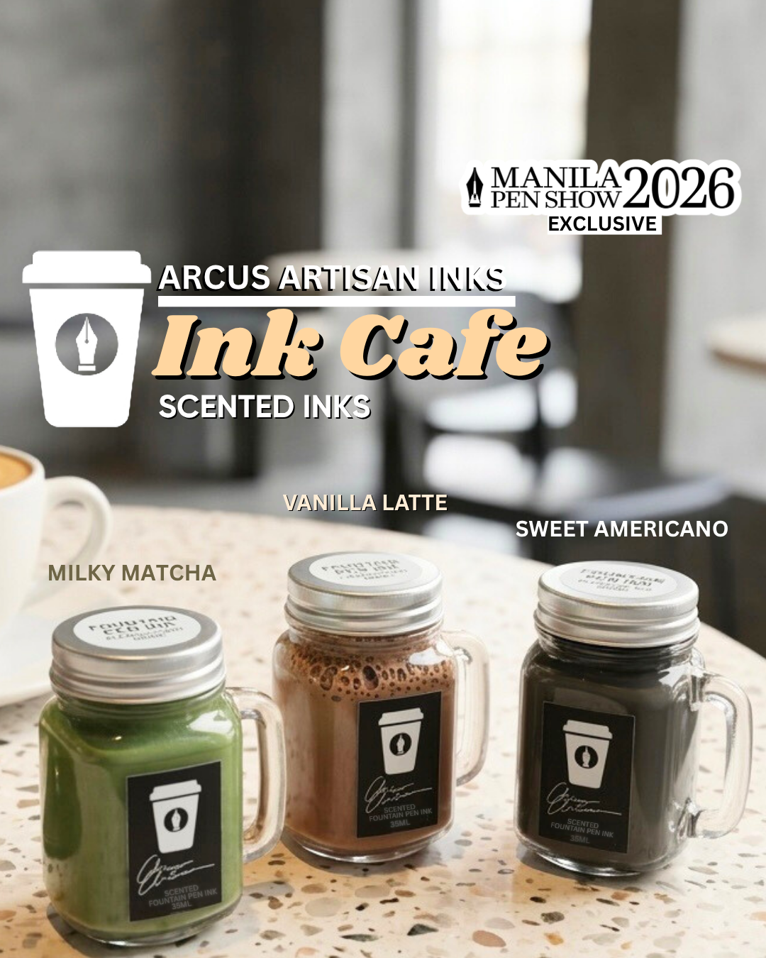 Vanilla Latte (Ink Cafe Limited Series Coffee Scented Inks)
