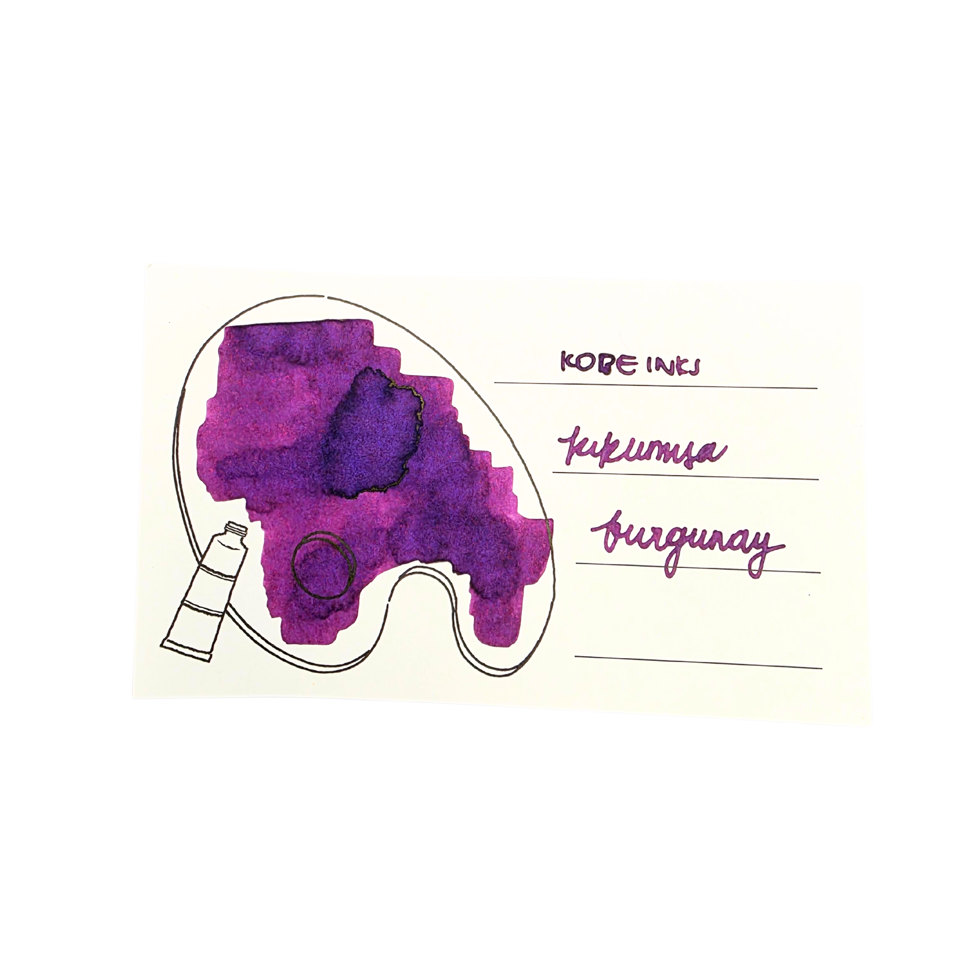 Kobe INK Special Color Kikumasa Burgundy
