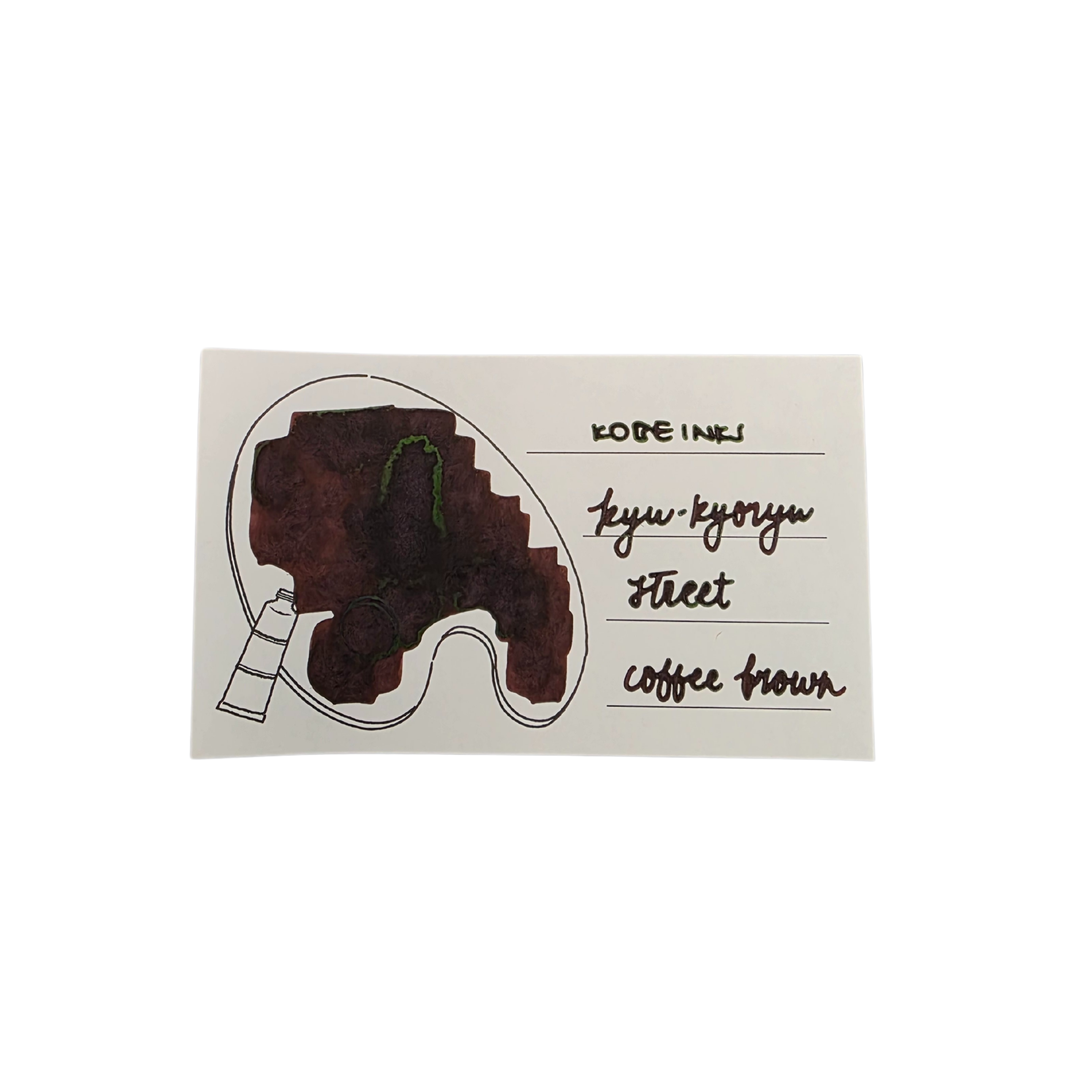 Kobe INK Kyu-Kyoryu Street Coffee Brown